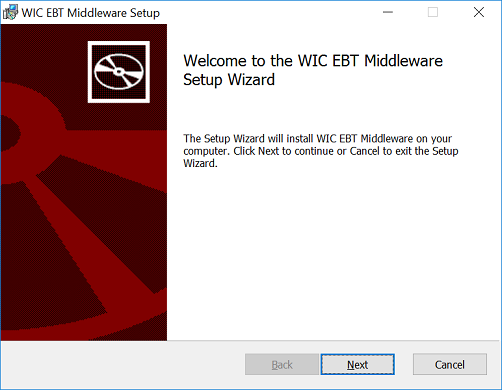 Welcome Dialog