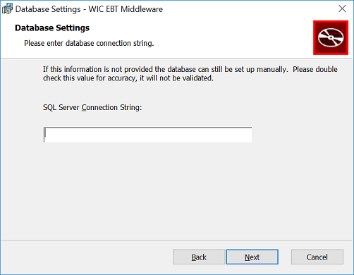 Connection String Dialog